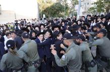 Miles de ultraortodoxos se manifiestan contra el reclutamiento militar en Jerusalén