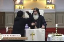 Un sacerdote y varios feligreses apuñalados durante una misa en una iglesia de Sídney
