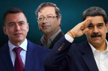 Noboa, Petro y Maduro, los presidentes que lidian con la crisis energética y hablan de sabotaje.