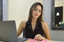 La emprendedora Martha Dávila.