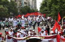 marcha trabajadores