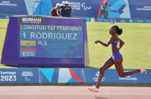 Kiara Rodríguez paraatletismo Ecuador
