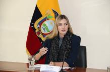 Fritschi lleva menos de seis meses al frente del Ministerio de Ambiente, fue posesionada en noviembre de 2023.