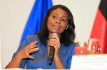 Foto de archivo de la fiscal general de Ecuador, Diana Salazar.