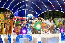 Candidatas a reina de Manglaralto