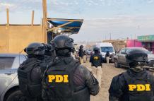 Cinco detenidos en macroperativo policial en norte de Chile contra bandas internacionales