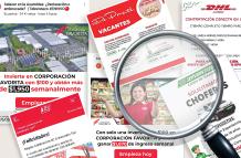 COLLAGE ESTAFAS DE TRABAJO