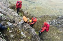 La víctima perdió la vida, cuando realizaba una excursión en la montaña del Rucu Pichincha.