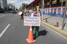protesta tribuna de los shyris