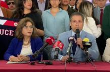 Pronunciamiento. El vicerrector Toscano rechazó los cuestionamientos a Espinosa, rector de la Universidad Central.