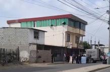 Exteriores de uno de los lugares donde se registró un asesinato.