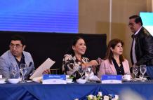 Atamaint habló del movimiento de Noboa, durante un informe de evaluación de la consulta popular y referéndum.