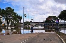 Emiten una alerta por nuevas tempestades en el aún inundado sur de Brasil