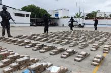 La droga fue presentada por la Policía.