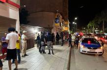 En este comedor en el barrio Machalilla se registró el asesinato de la mujer.