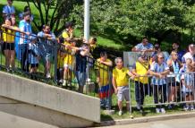 Hinchas de Ecuador