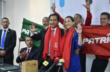 Segundo intento. González participó en las elecciones anticipadas de 2023 junto a Fernando Villavicencio (+).