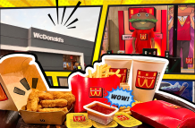 McDonald’s se transforma en WcDonald's, adoptando un estilo inspirado en el universo manga japonés.