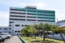 Hospital del IESS en Cuenca, en donde se realizó la mala práctica médica.
