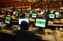 El Pleno de la Asamblea debatió si aprobar o no la conformación de una Comisión Ocasional para investigar los casos de corrupción en el sector público.