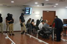 Un fuerte resguardo policial y medidas de seguridad se aplicaron en la audiencia de juicio por el asesinato de Fernando Villavicencio.