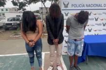 secuestro de tres personas