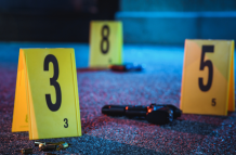 Referencial de escena de crimen.