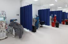 Unidad de diálisis del Hospital de Durán