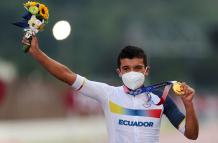 Ecuador-JuegosOlímpicos-París2024-Richard-Carapaz-CasaEcuadorParís2024