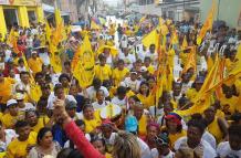 Militantes de una organización política