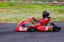 Doménika Arellano karting