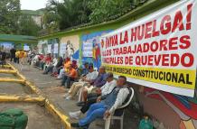 HUELGO TRABAJADORES QUEVEDO