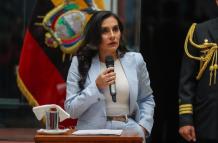 Fotografía de archivo de la vicepresidenta de Ecuador, Verónica Abad.