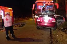 Seis personas fallecieron en siniestro de tránsito en vía Cuenca-Loja