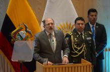 Henry Kronfle, presidente del Legislativo.