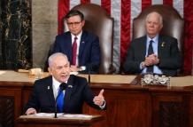 Netanyahu acusa a quienes protestan en su contra de ser "idiotas útiles" de Irán