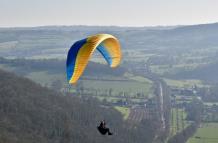 Parapentistas caída