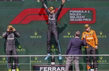 Lewis Hamilton y George Russell