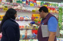 control arcsa+queso+agua+bacterias