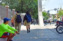 inseguridad en los colegios