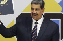 Nicolás Maduro celebró, tras su rápida posesión ante los resultados cuestionados por las elecciones presidenciales en Venezuela.