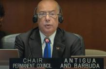 El presidente del la OEA, Ronald Sanders, sometió a votación de los países la resolución para solicitar transparencia de los resultados electorales en Venezuela.