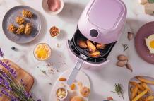 view-modern-hot-air-fryer-with-cooked-food