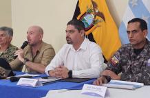 mesa de seguridad en Durán