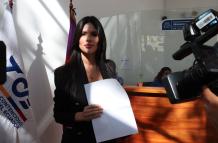 DIANA JACOME DENUNCIA VERONICA ABAD TCE