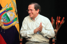 Una foto, del archivo de la Cancillería.