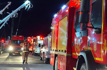 Referencial. El BCBG denunció un intento de asalto a una de sus unidades mientras atendían una emergencia.
