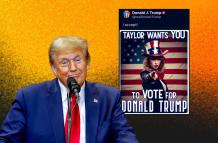 Donald Trump y Taylor Swift