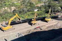 En el kilómetro 117 de la vía Cuenca-Girón-Pasaje se ejecutarán obras que impedirán el paso vehicular hasta el viernes, 23 de agosto de 2024.