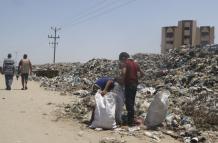 Gaza recibe vacunas de polio